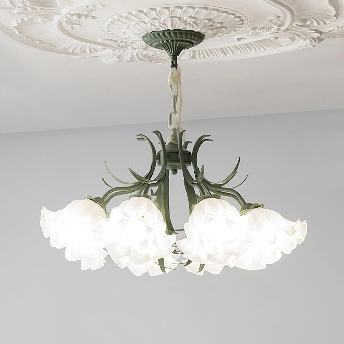 Lily of the Valley Flower Chandelier - Yiarolight