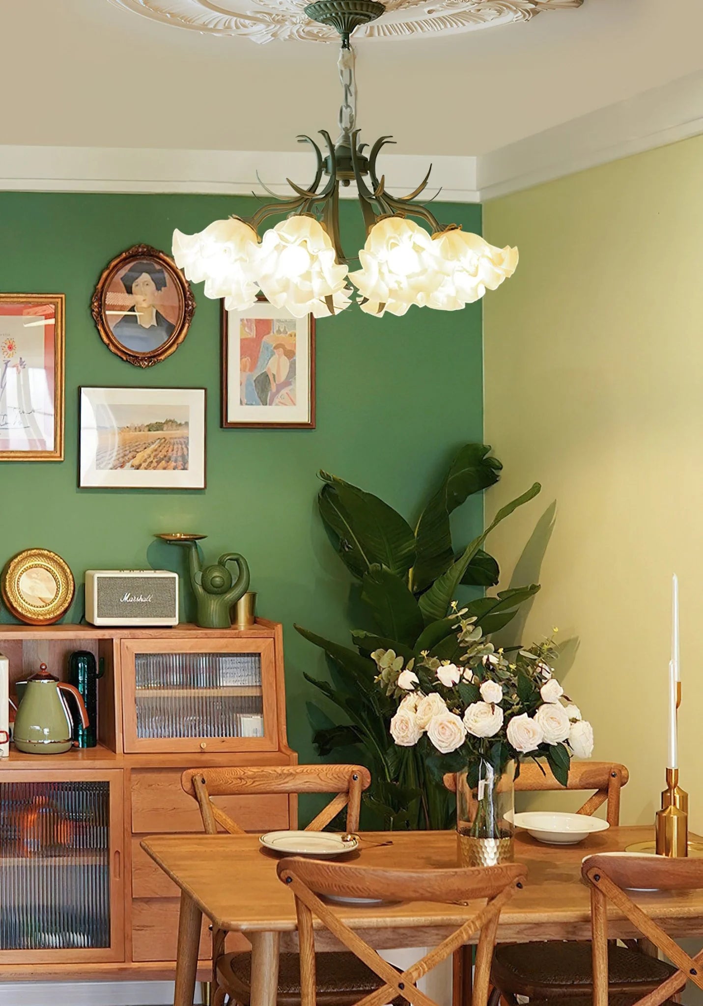 Lily of the Valley Flower Chandelier - Yiarolight