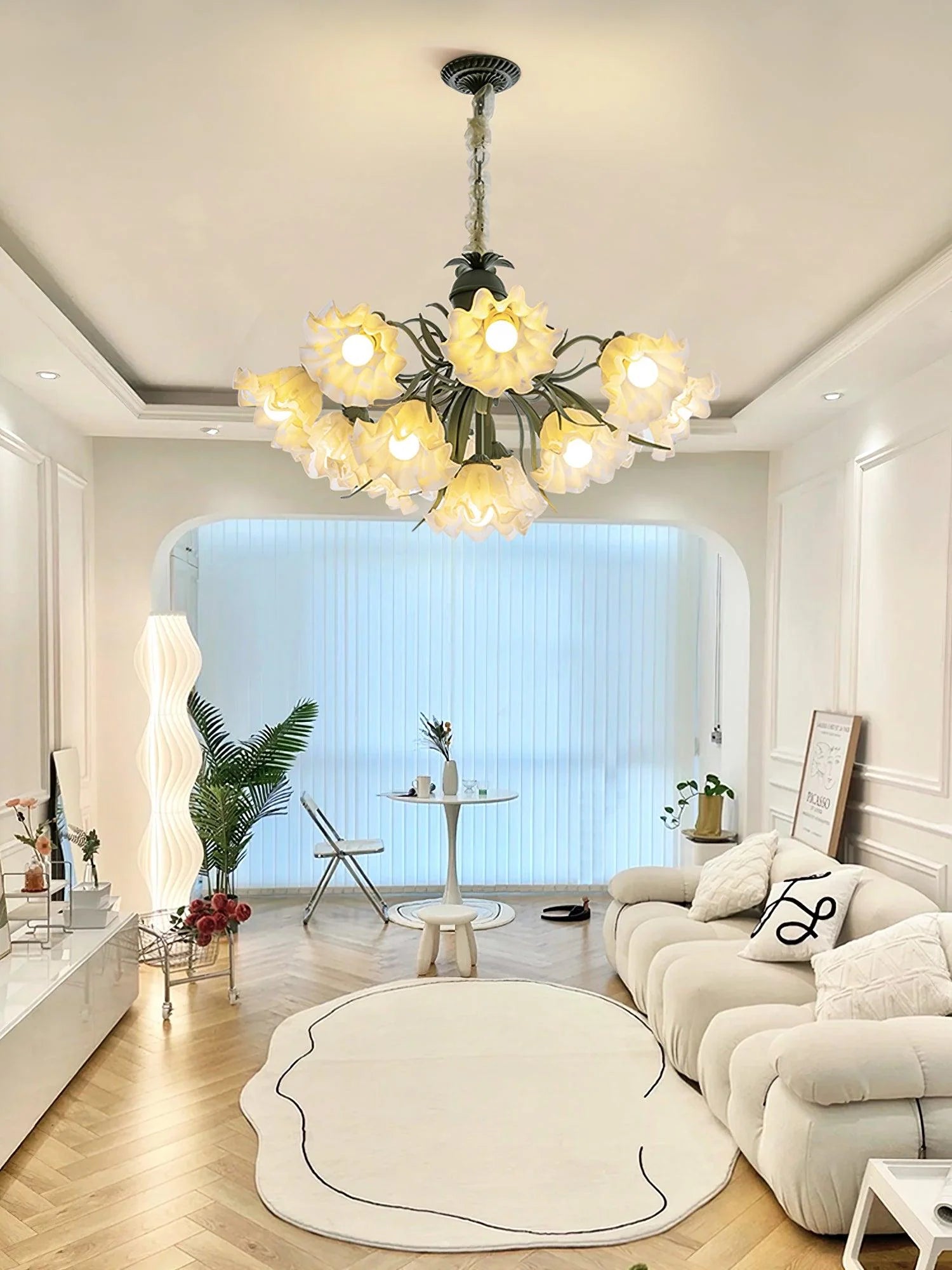 Lily of the Valley Flower Chandelier - Yiarolight
