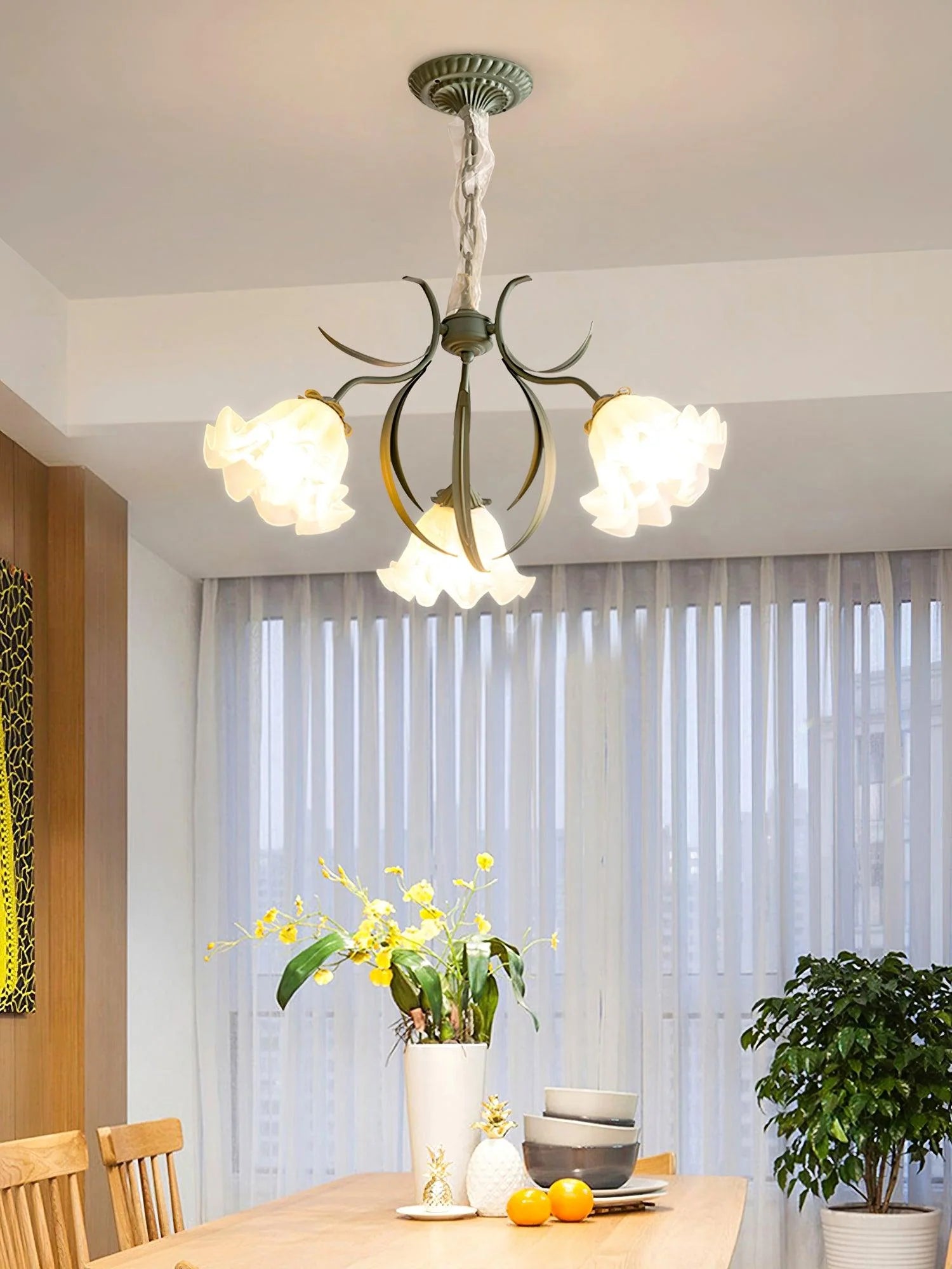 Lily of the Valley Flower Chandelier - Yiarolight