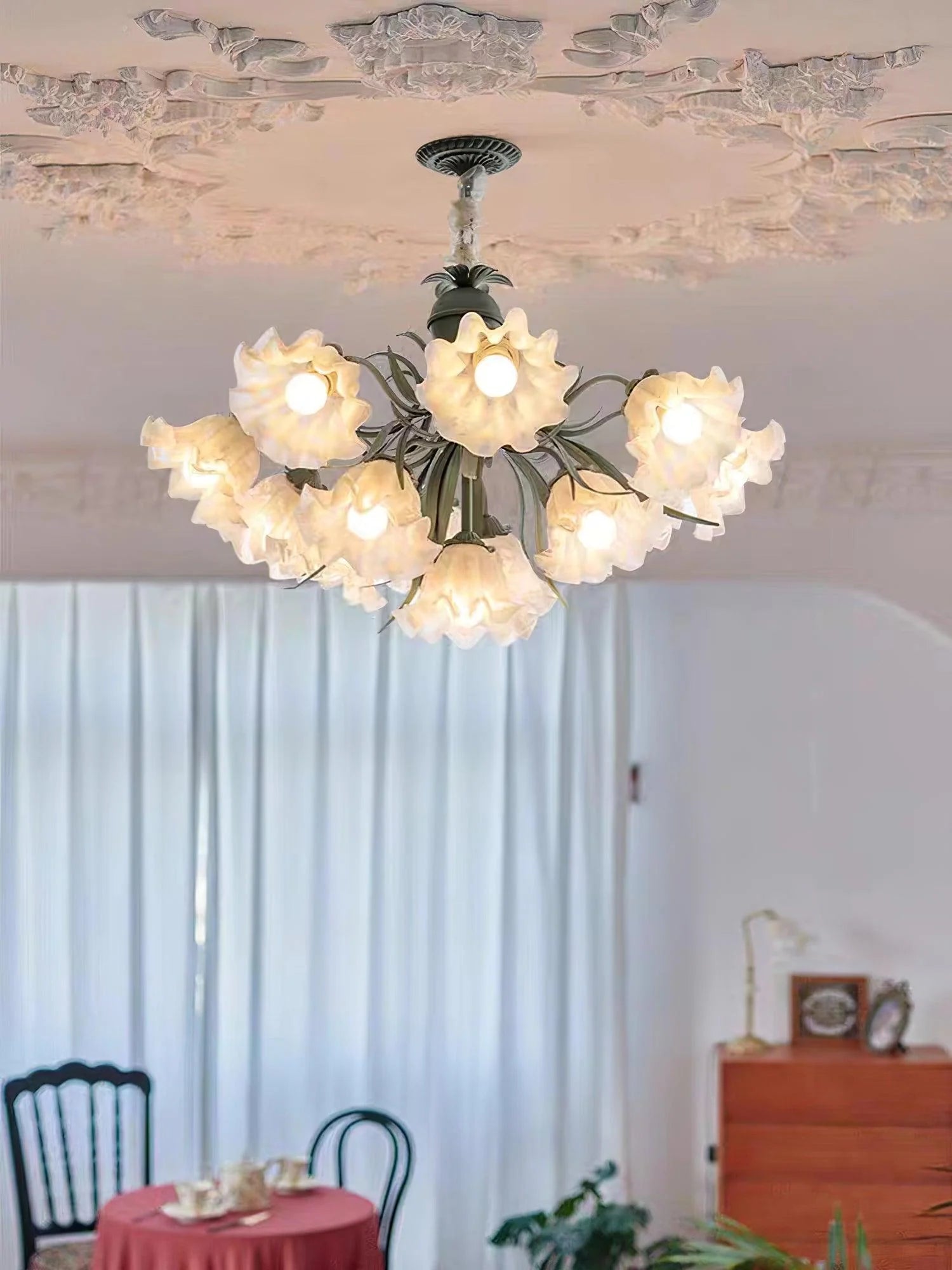 Lily of the Valley Flower Chandelier - Yiarolight