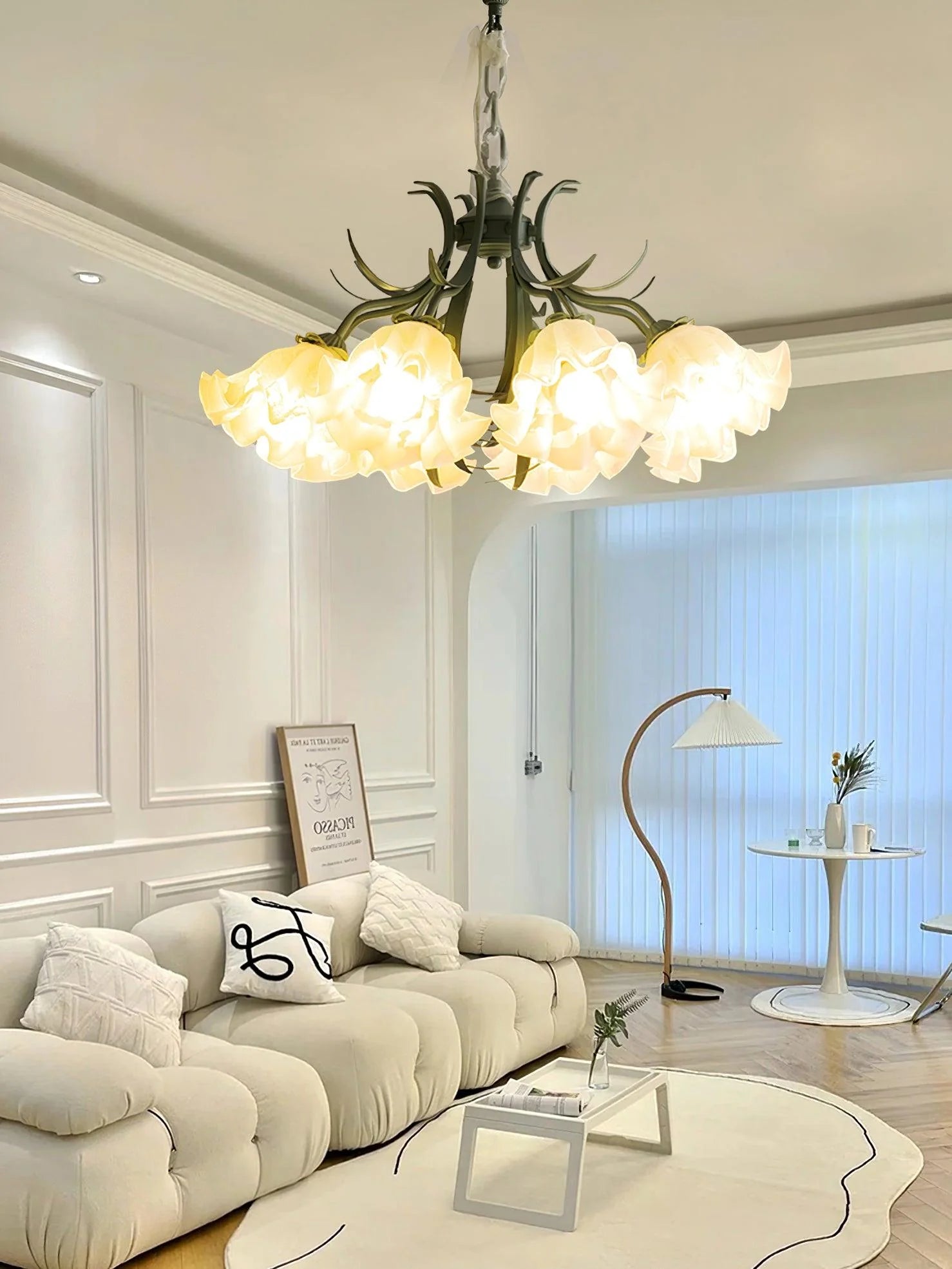 Lily of the Valley Flower Chandelier - Yiarolight