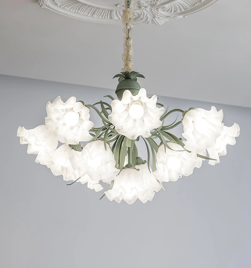 Lily of the Valley Flower Chandelier - Yiarolight
