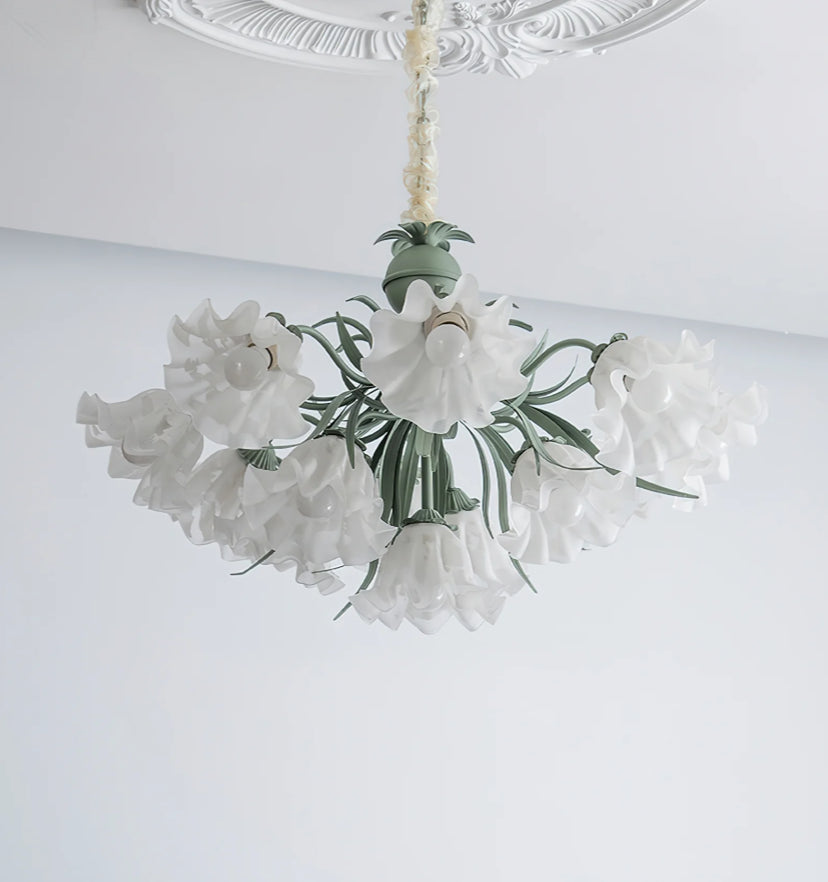 Lily of the Valley Flower Chandelier - Yiarolight