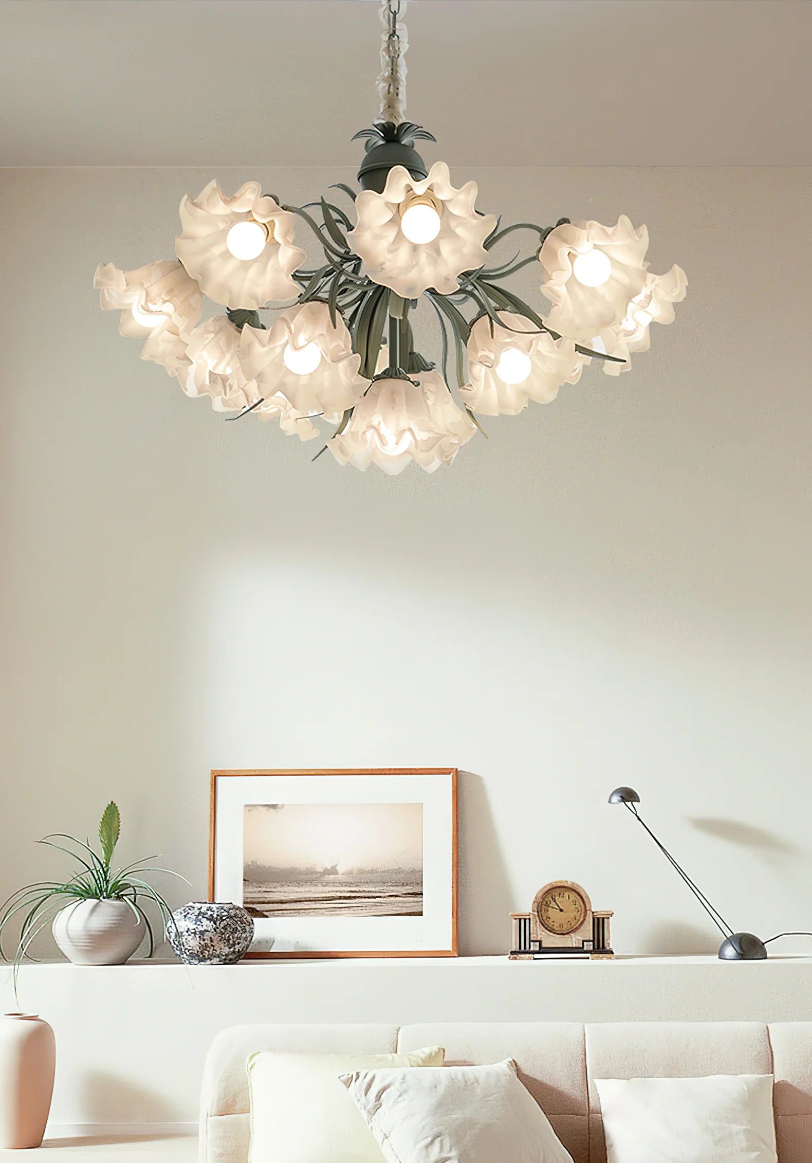 Lily of the Valley Flower Chandelier - Yiarolight