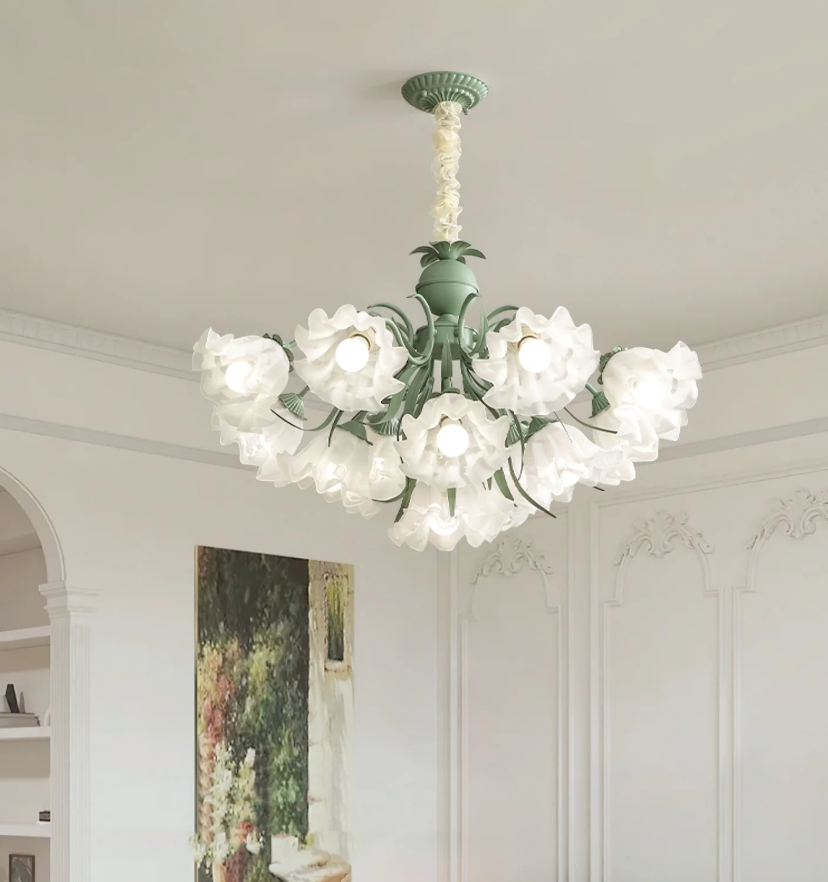 Lily of the Valley Flower Chandelier - Yiarolight