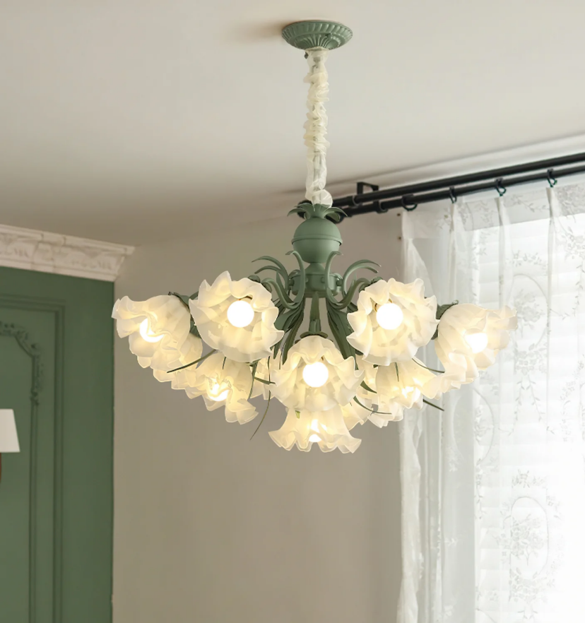 Lily of the Valley Flower Chandelier - Yiarolight