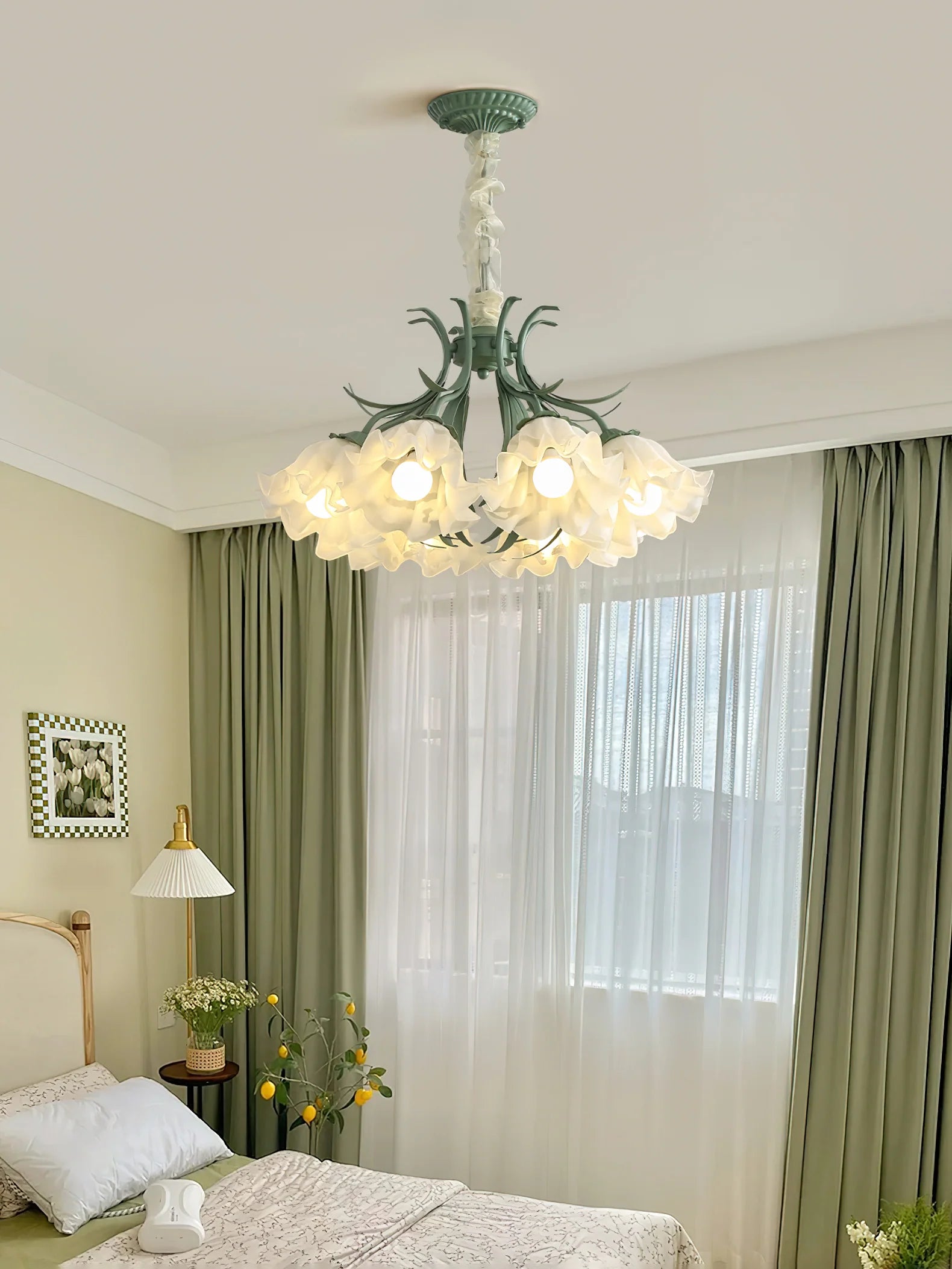 Lily of the Valley Flower Chandelier - Yiarolight