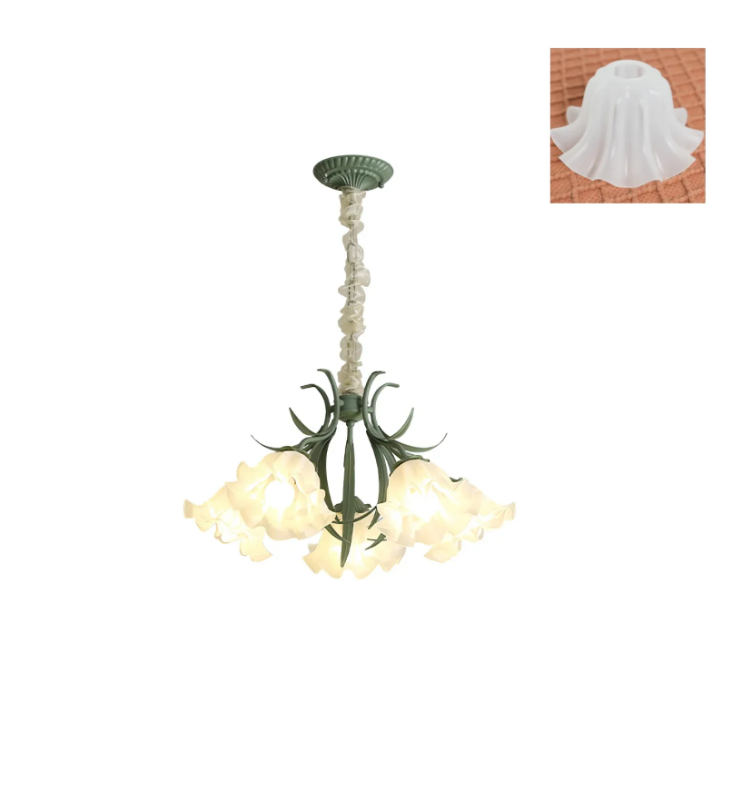 Lily of the Valley Flower Chandelier - Yiarolight