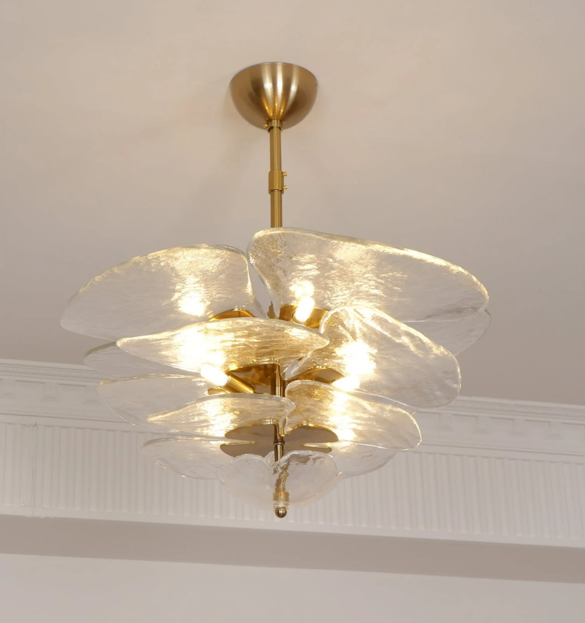 Petals Murano Chandelier - Yiarolight