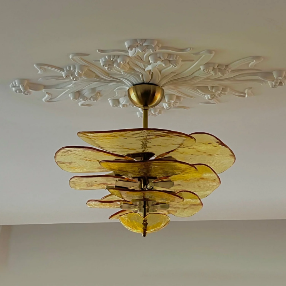 Petals Murano Chandelier - Yiarolight