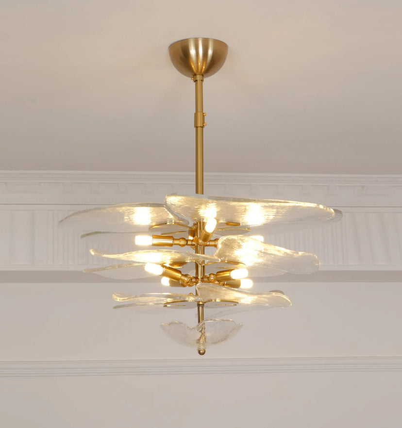 Petals Murano Chandelier - Yiarolight