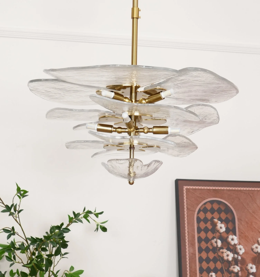 Petals Murano Chandelier - Yiarolight