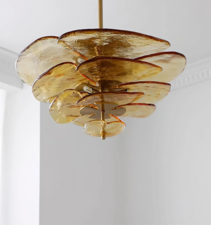 Petals Murano Chandelier - Yiarolight