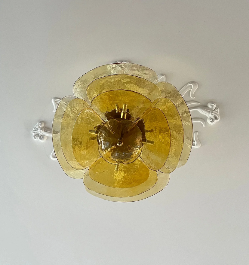 Petals Murano Chandelier - Yiarolight