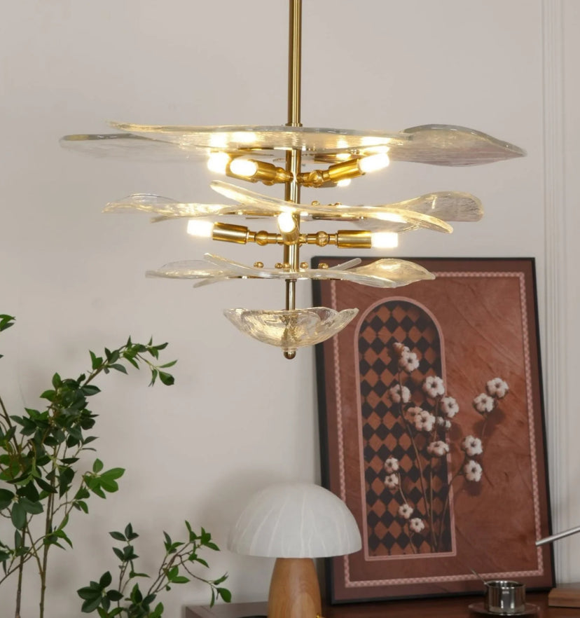 Petals Murano Chandelier - Yiarolight