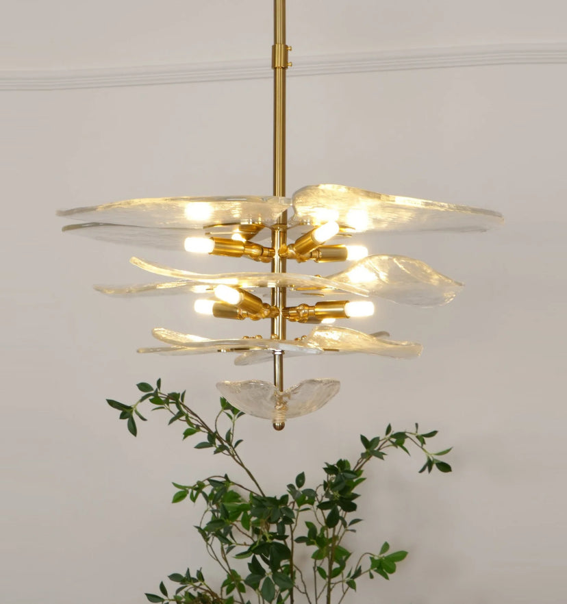 Petals Murano Chandelier - Yiarolight