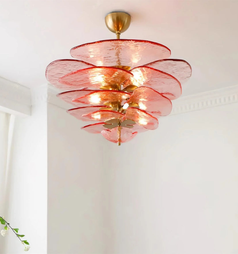 Petals Murano Chandelier - Yiarolight