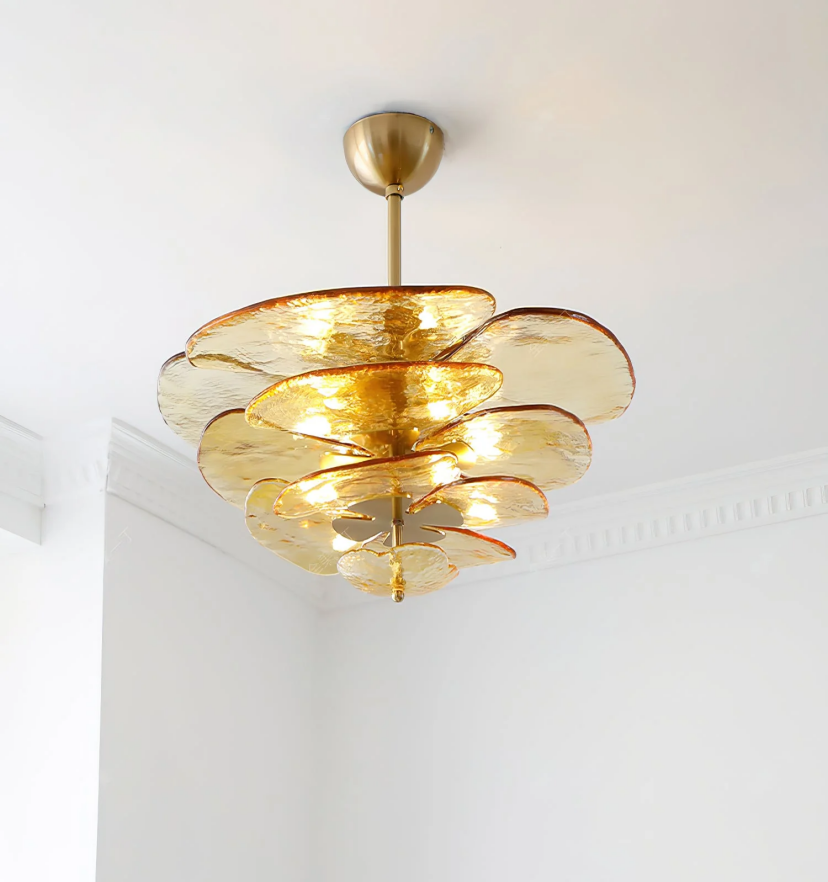 Petals Murano Chandelier - Yiarolight