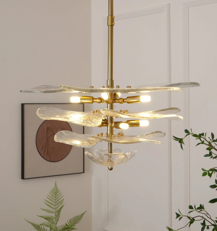 Petals Murano Chandelier - Yiarolight