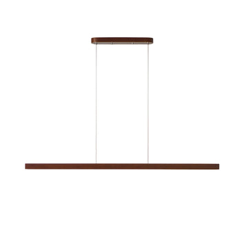 Linear Wooden Pendant Light