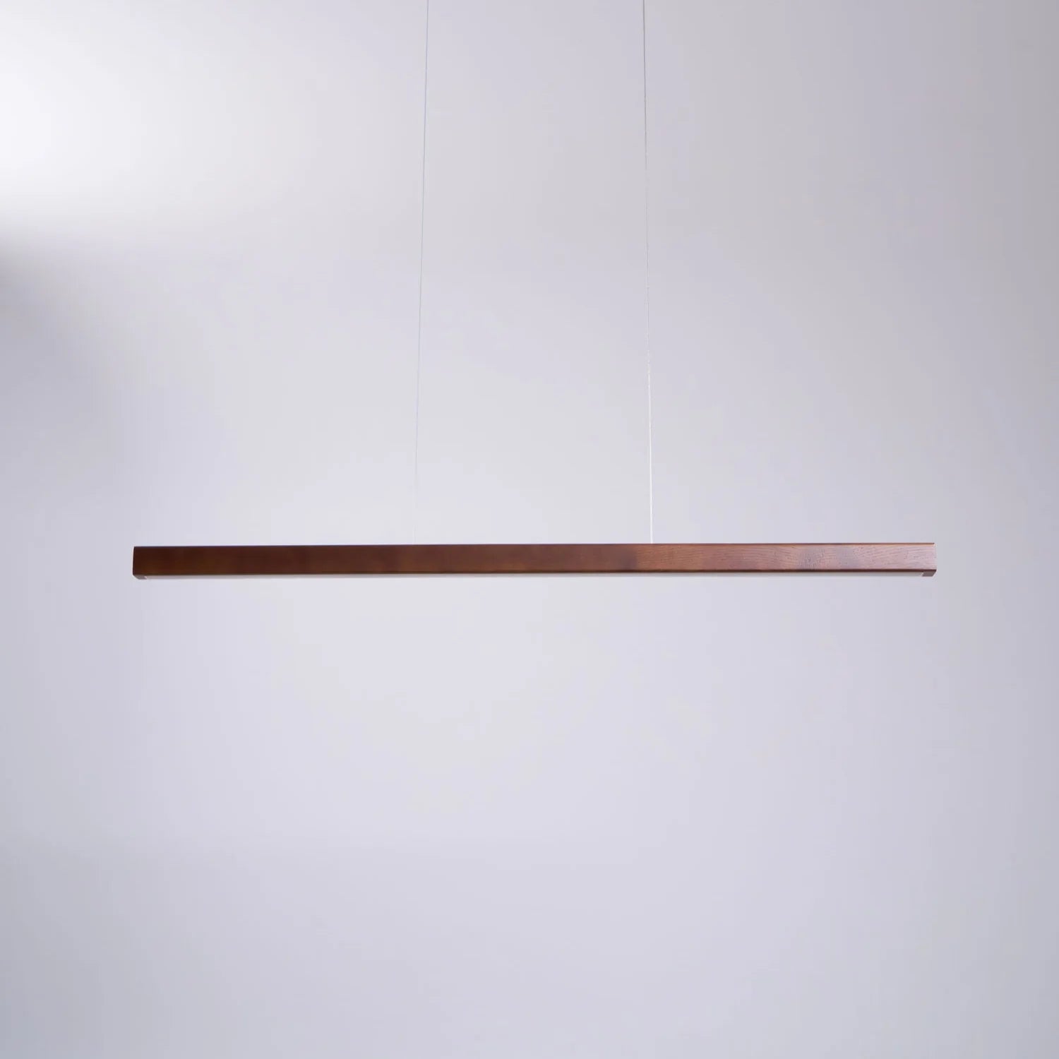 Linear Wooden Pendant Light