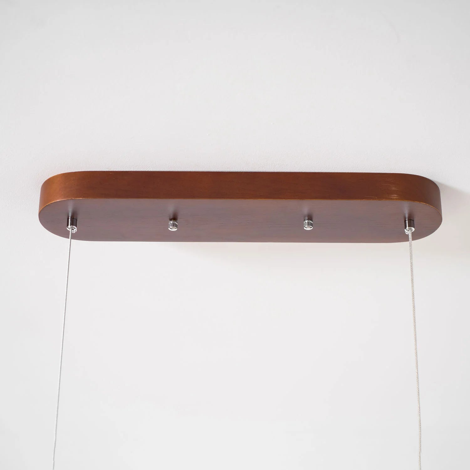 Linear Wooden Pendant Light