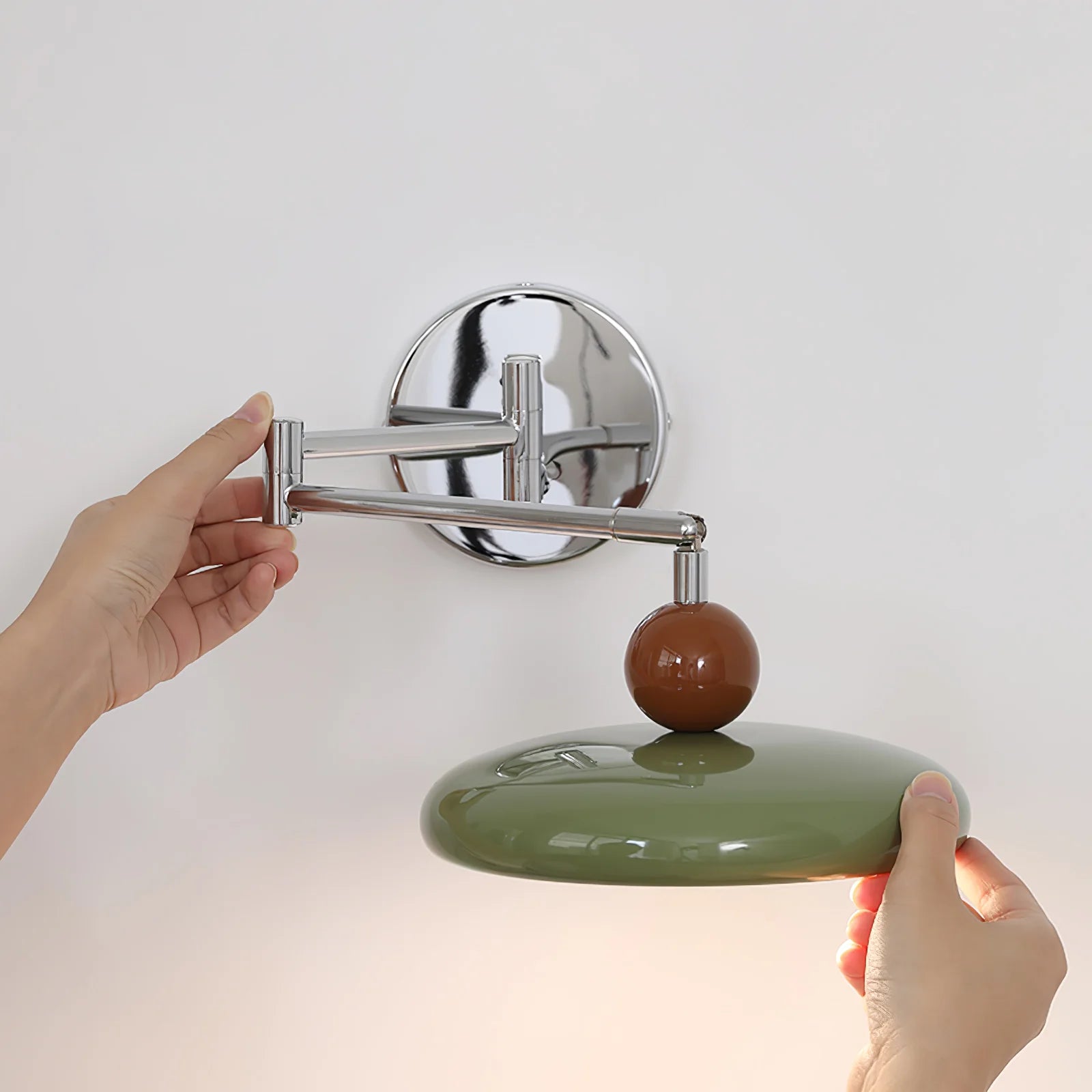 Lola Swing Arm Wall Lamp - Auraolight