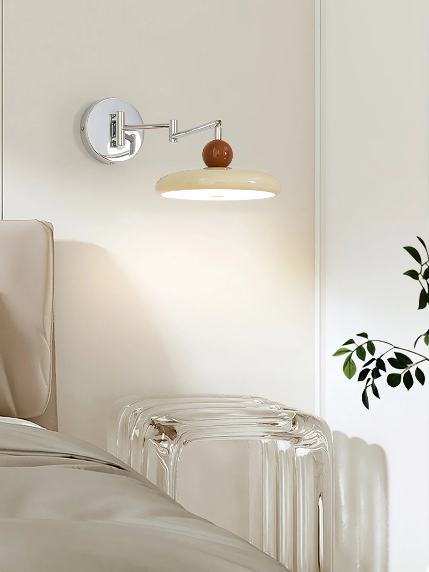 Lola Swing Arm Wall Lamp - Auraolight