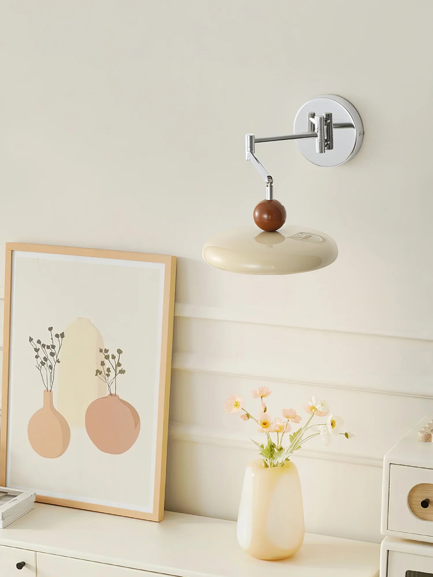 Lola Swing Arm Wall Lamp - Auraolight