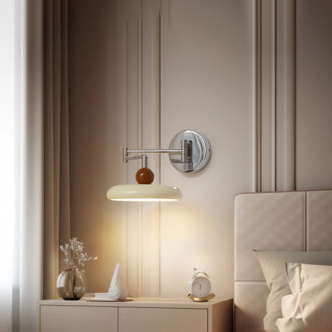Lola Swing Arm Wall Lamp - Auraolight