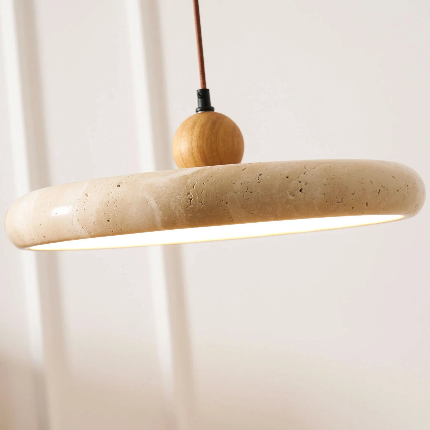 Lola Travertine Pendant Light - Auraolight