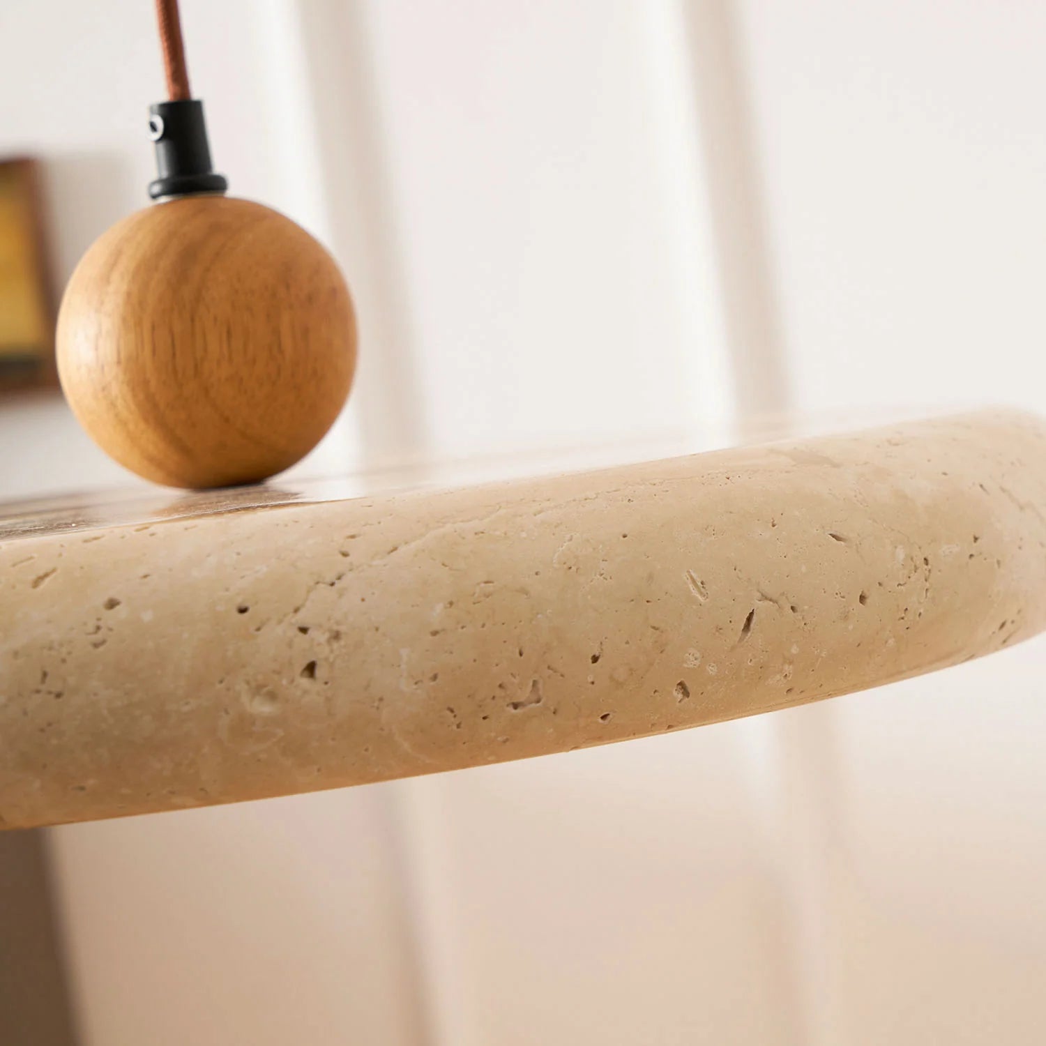 Lola Travertine Pendant Light - Auraolight