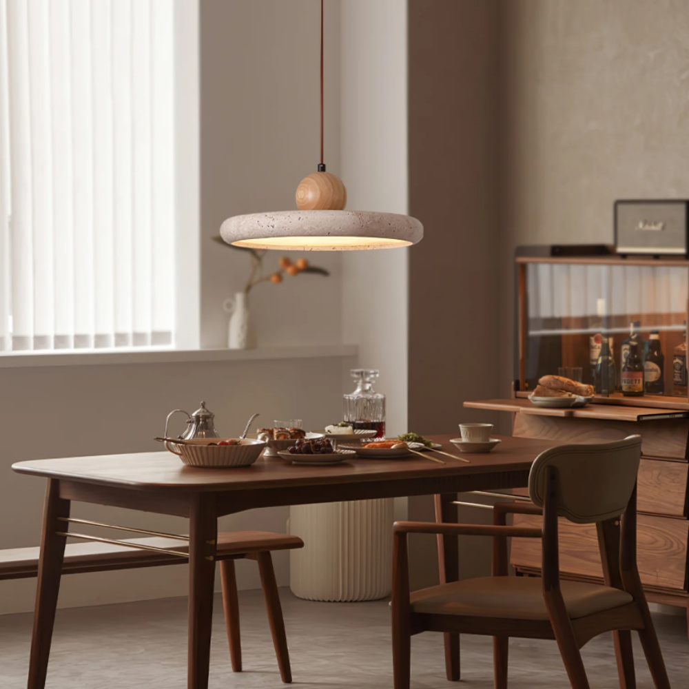 Lola Travertine Pendant Light - Auraolight