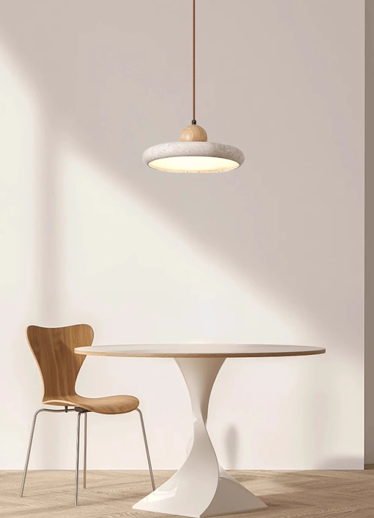 Lola Travertine Pendant Light - Auraolight