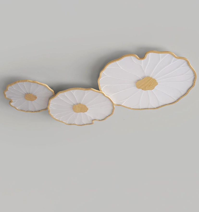 Lotus Leaf Acrylic Ceiling Lamp - Auraolight