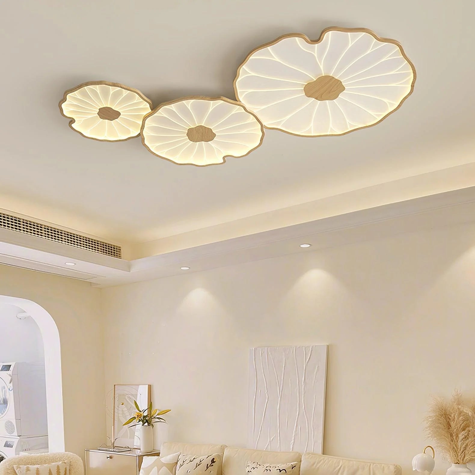 Lotus Leaf Acrylic Ceiling Lamp - Auraolight