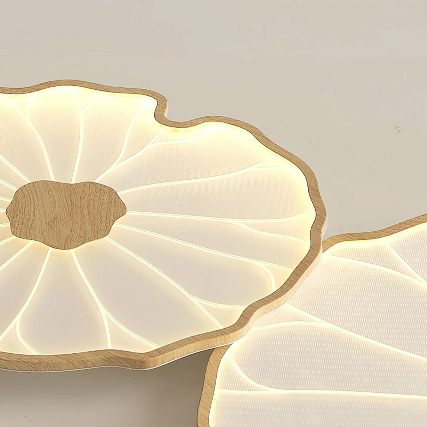 Lotus Leaf Acrylic Ceiling Lamp - Auraolight