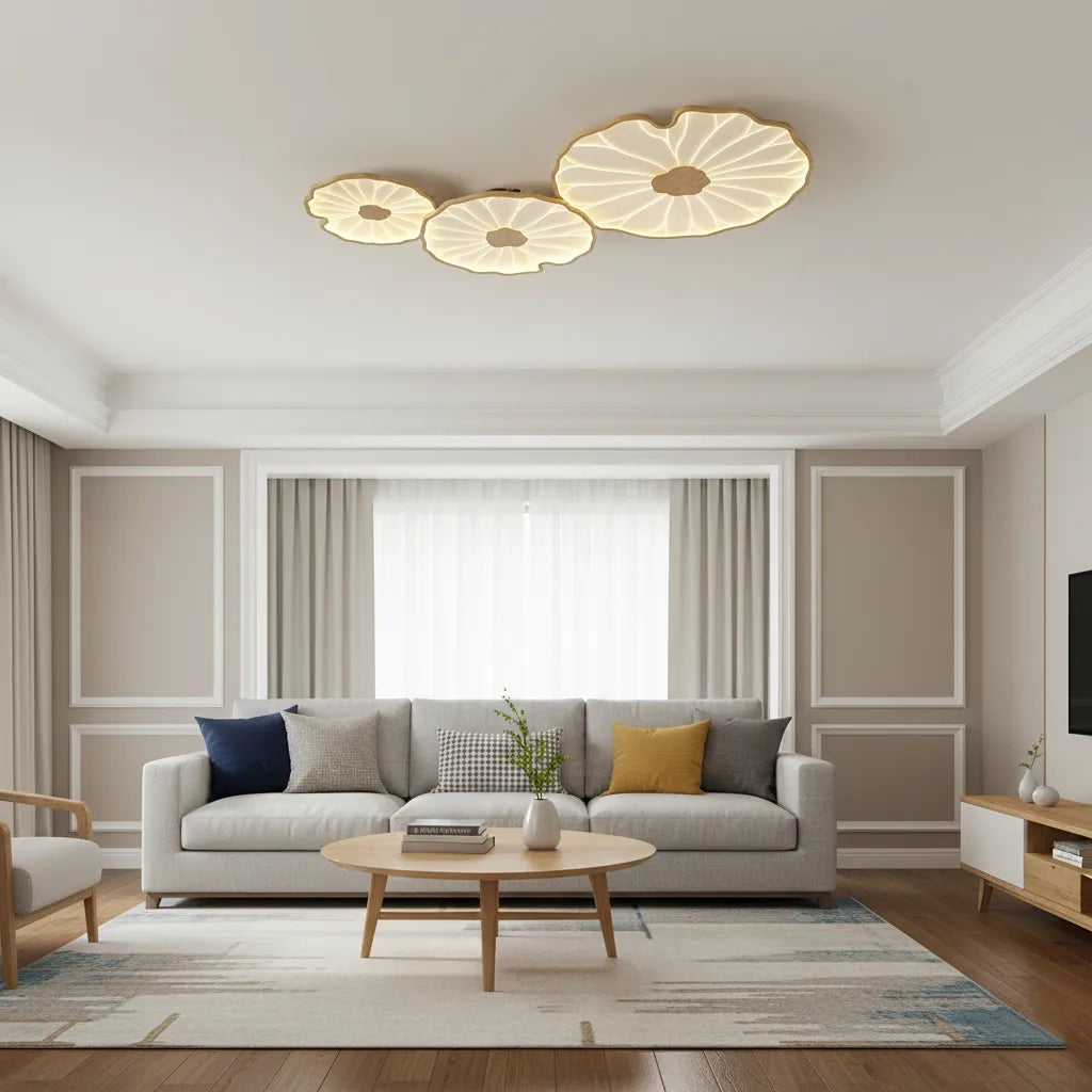 Lotus Leaf Acrylic Ceiling Lamp