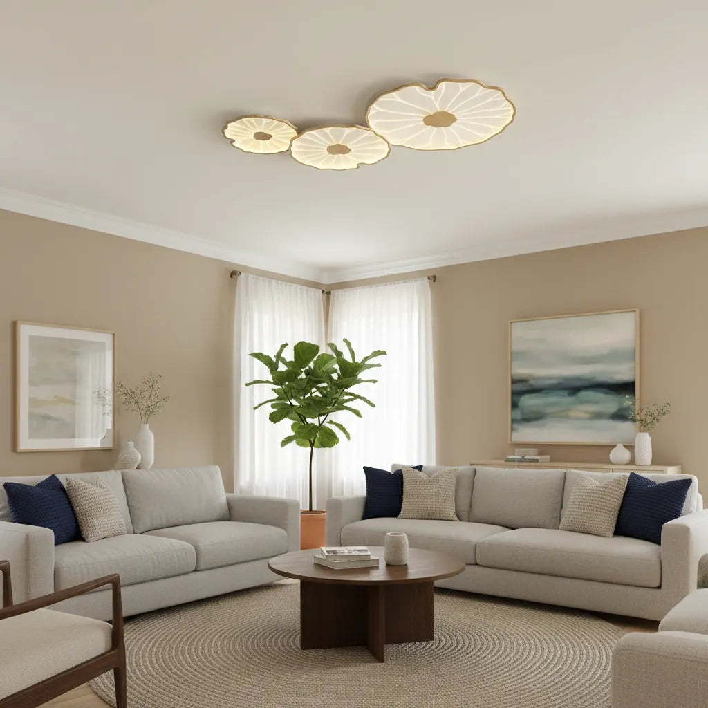 Lotus Leaf Acrylic Ceiling Lamp