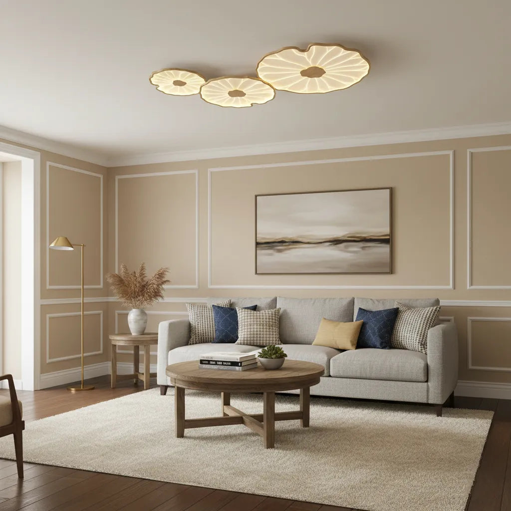 Lotus Leaf Acrylic Ceiling Lamp