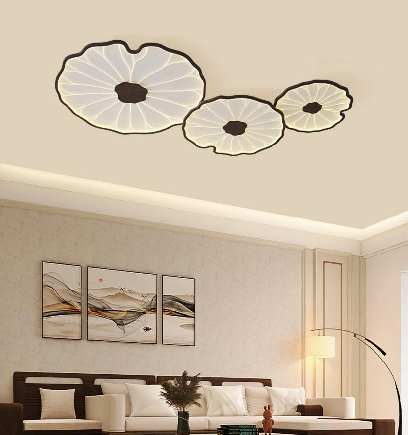 Lotus Leaf Acrylic Ceiling Lamp - Auraolight