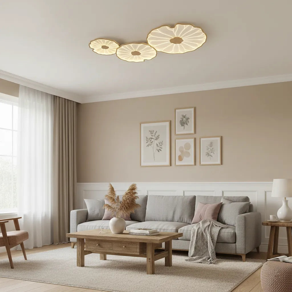 Lotus Leaf Acrylic Ceiling Lamp