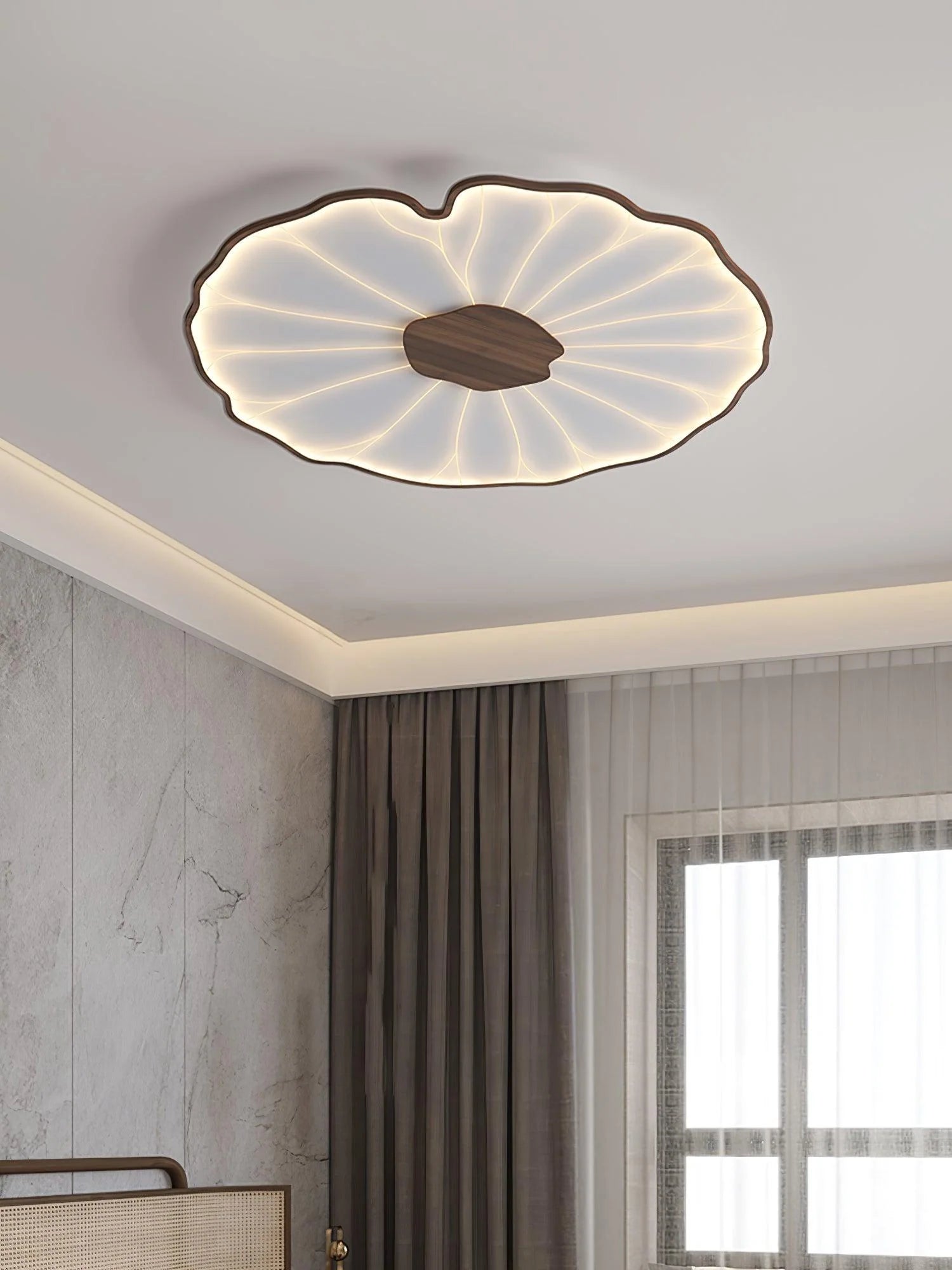 Lotus Leaf Acrylic Ceiling Lamp - Auraolight