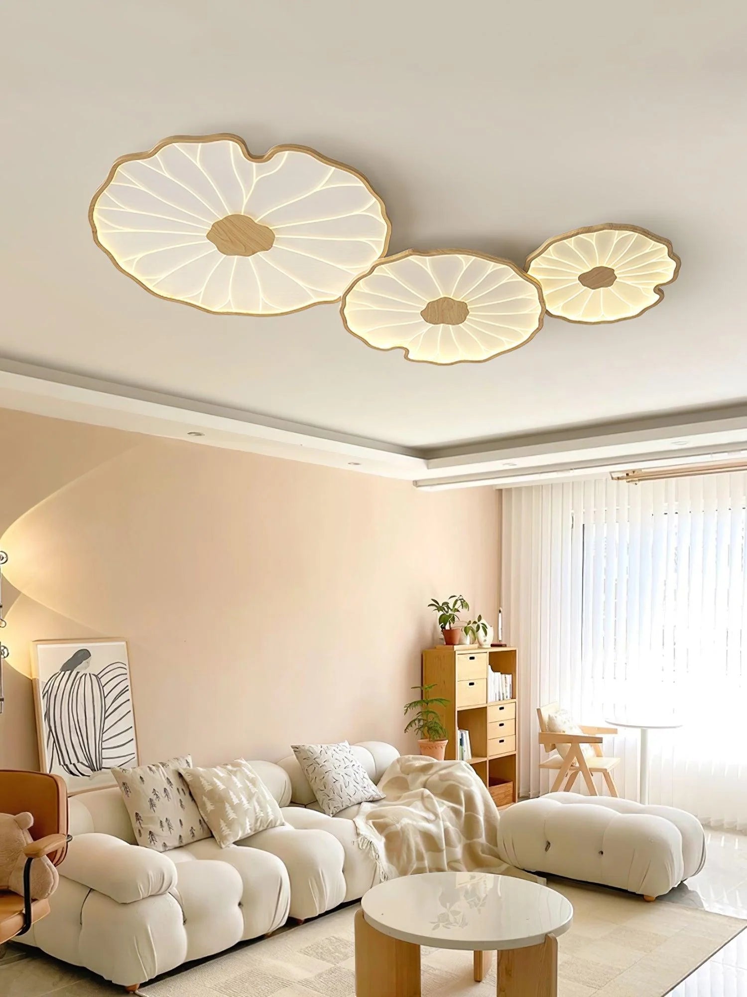 Lotus Leaf Acrylic Ceiling Lamp - Auraolight
