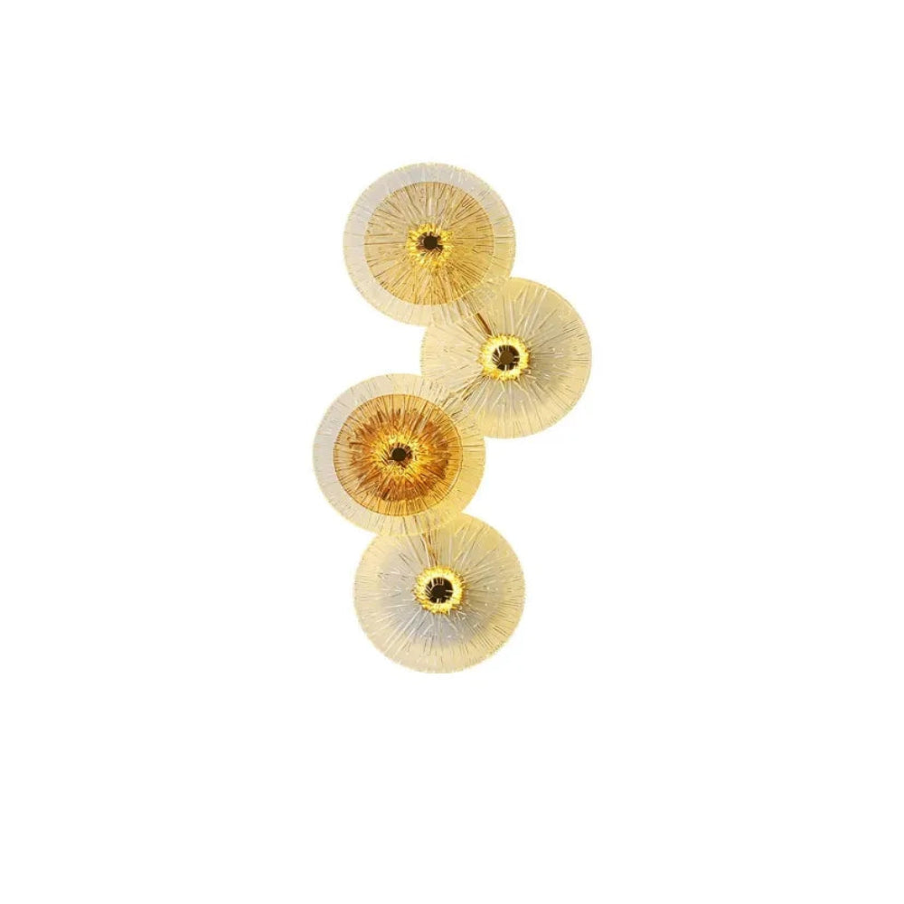 Lotus Leaf Glass Wall Lamp - Yiarolight