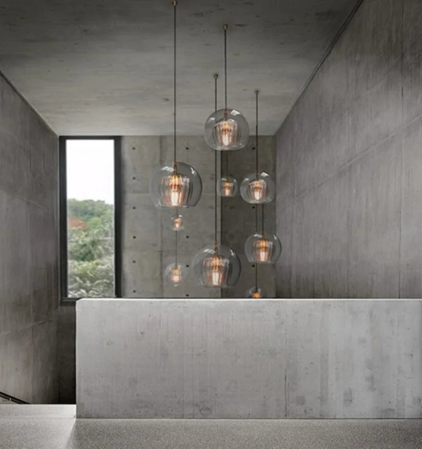Mzan Glass Pendant Light - Yiarolight