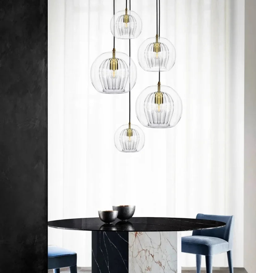 Mzan Glass Pendant Light - Yiarolight