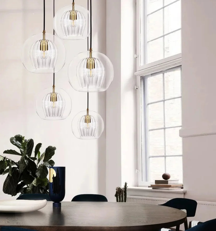 Mzan Glass Pendant Light - Yiarolight