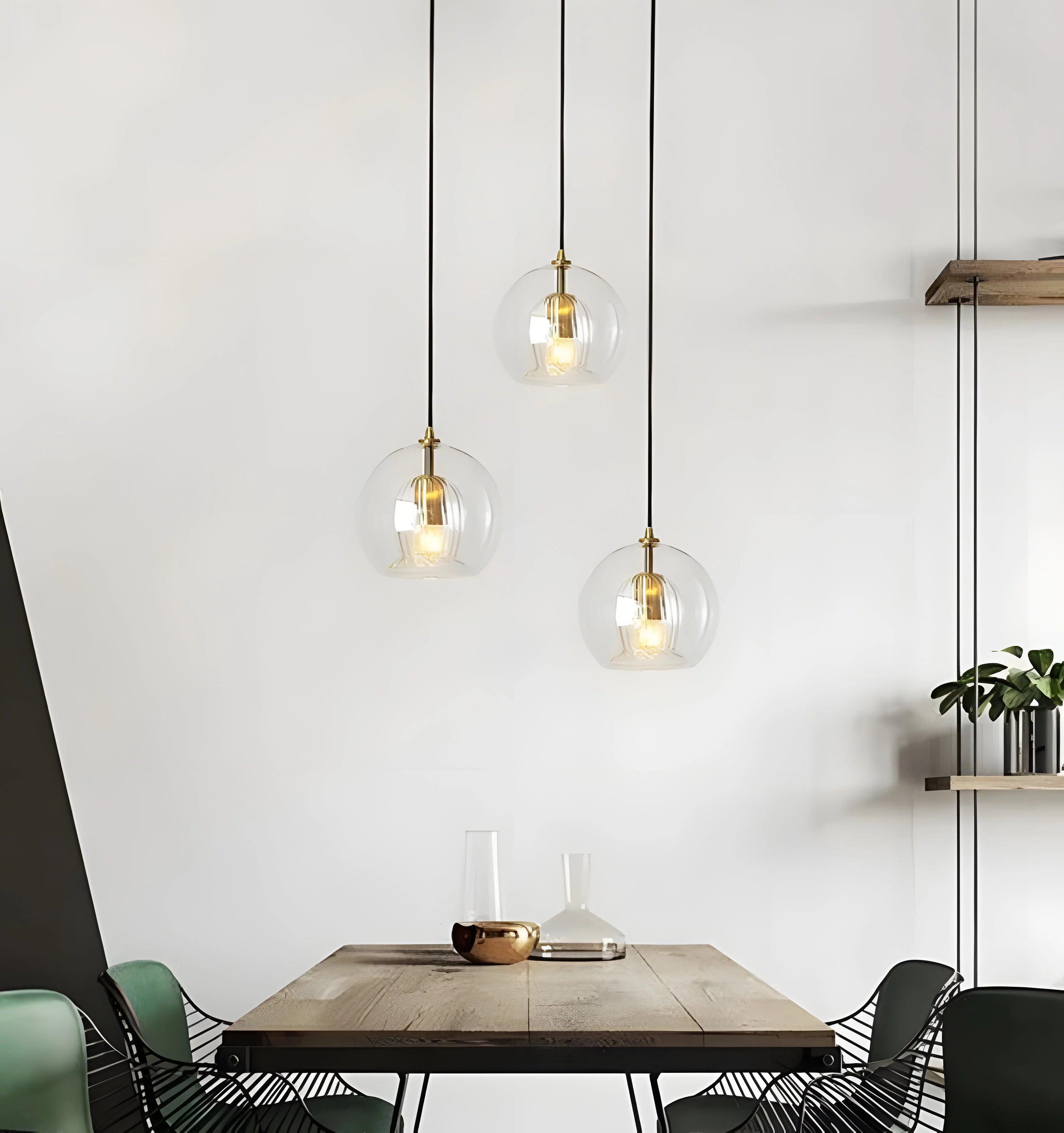 Mzan Glass Pendant Light - Yiarolight